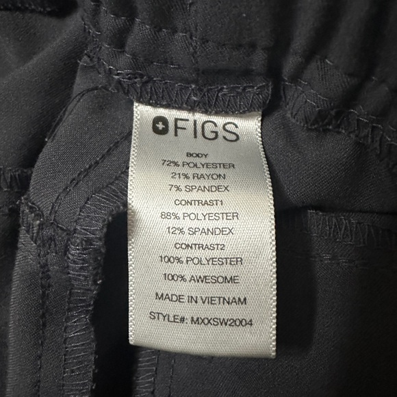 Figs Charcoal Jogger Scrubs. - Picture 3 of 6